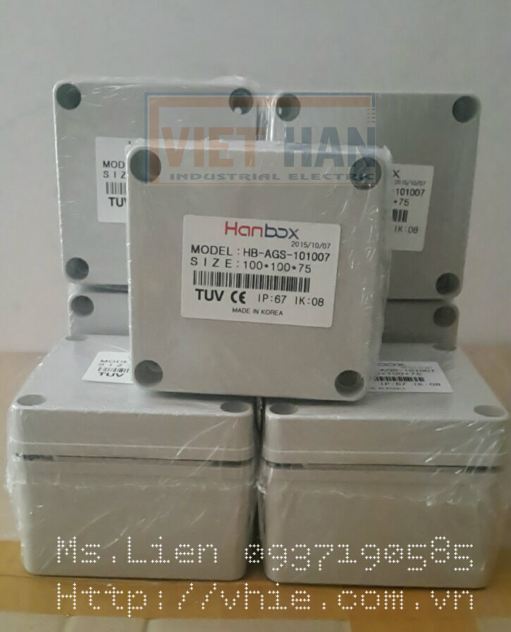 Vỏ tủ điện nhựa k&iacute;n nước H&agrave;n Quốc IP67